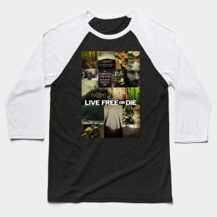 Live Free Or Die Baseball T-Shirt